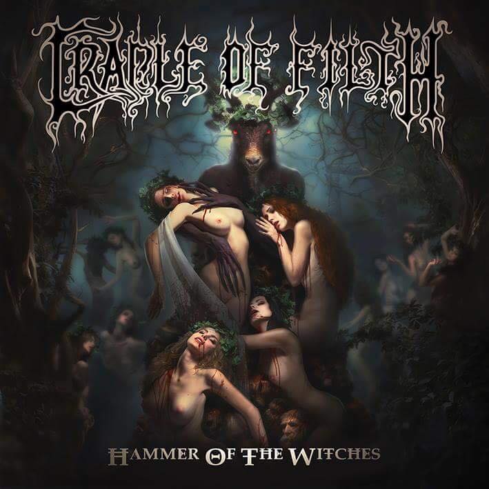 Cradle Of Filth Hammer Of The Witches - CRADLE OF FILTH revela la portada de su nuevo álbum "Hammer Of The Witches"
