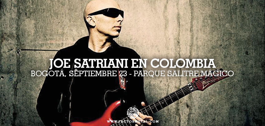 joe satriani en colombia 2014 - Una verdadera leyenda viva de la m&uacute;sica
