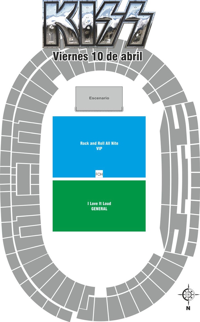 kiss elcampin - KISS celebra su aniversario 40 en el estadio El Camp&iacute;n