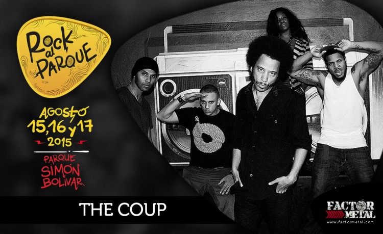 the coup rock al parque 750x459 - Primeros artistas internacionales confirmados para ROCK AL PARQUE 2015