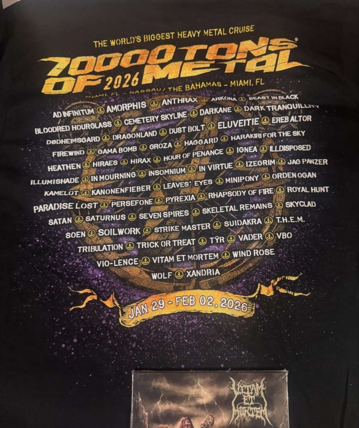 630146960 18391100761198934 3847636437057593853 n 1259x1500 - LA BANDA COLOMBIANA VITAM ET MORTEM HACE HISTORIA EN EL CRUCERO 70000 TONS OF METAL