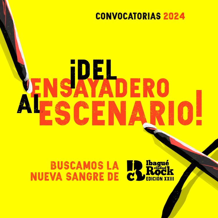 Convocatoria Ibague Ciudad Rock 01 750x750 - &iexcl;Del ensayadero al escenario! Convocatoria abierta para el Festival Internacional Ibagu&eacute; Ciudad Rock