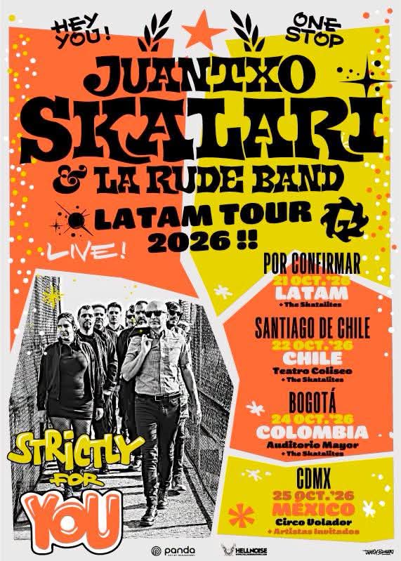 Juantxo Skalari nos habla de su historia previo a su presentación en Bogotá 1