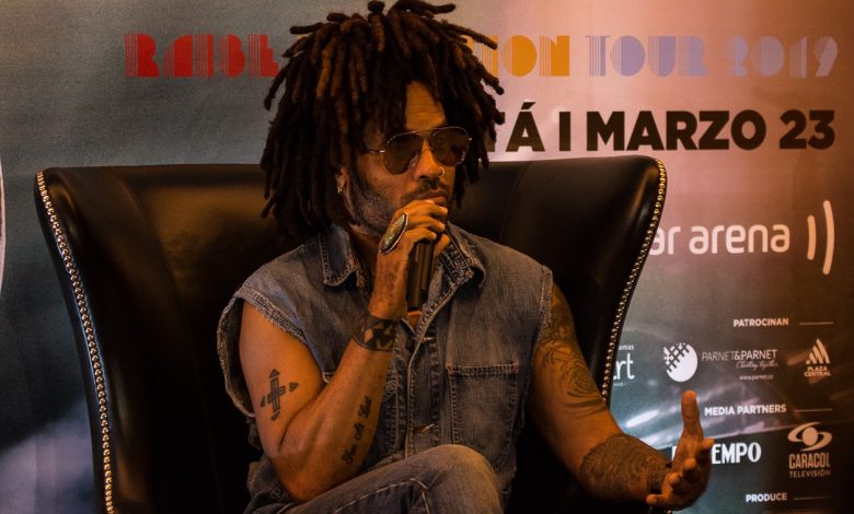 LENNY KRAVITZ habló con los medios, previa su presentación en Bogotá 1