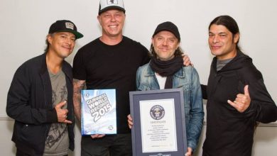Metallica Guinness World Record 2015 390x220 - METALLICA ingresa al libro de los Guinness Records 2015