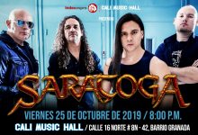 SARATOGA por primera vez en Cali - Octubre 25, 2019 +nxBvIAAAAAXRSTlMAQObYZgAAABZJREFUOI1jYMADmEe5o9xR7iiXQi4A4BsA388WUyMAAAAASUVORK5CYII= - SARATOGA por primera vez en Cali - Octubre 25, 2019