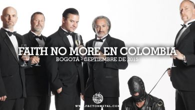 faith no more colombia 2015 factor metal 390x220 - Faith No More por primera vez en Colombia