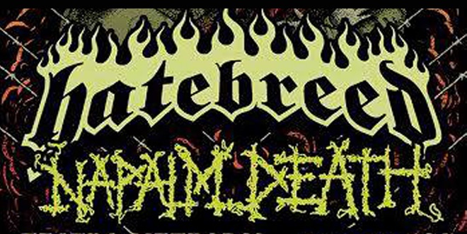 HATEBREED & NAPALM DEATH juntos en Colombia 1 HATEBREED & NAPALM DEATH juntos en Colombia 1