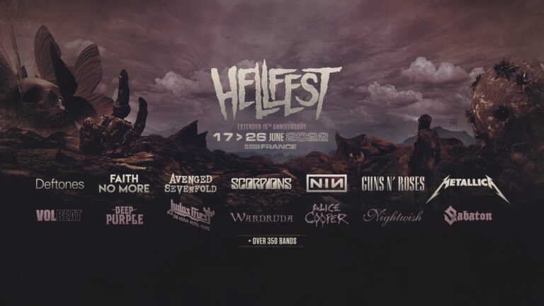 hellfest 01 768x432 - Cartel confirmado para el HELLFEST 2022, siete días y 350 bandas.
