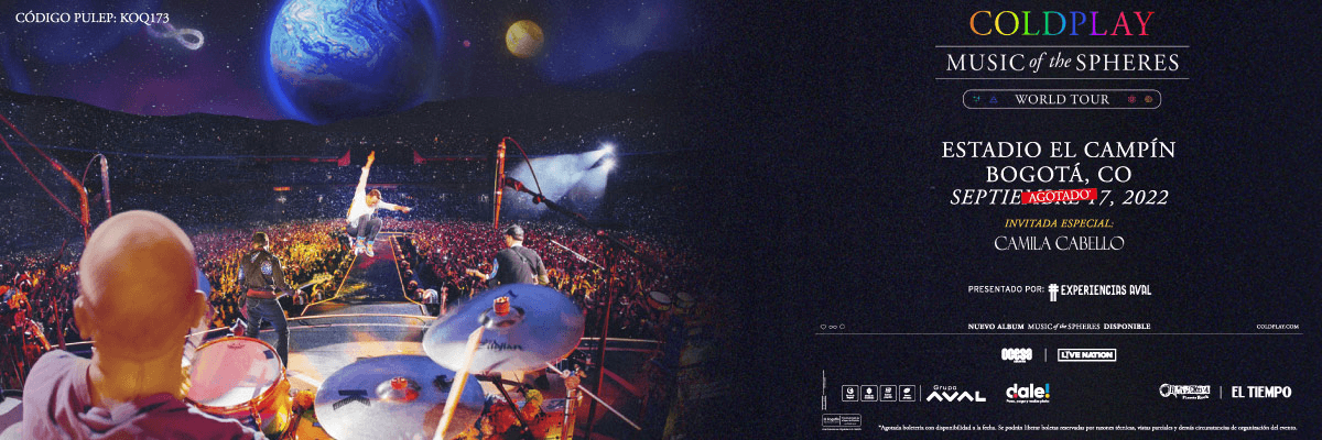 image 24 - COLDPLAY habilita nueva boleter&iacute;a para su Show en Bogot&aacute; y anuncian acto telonero