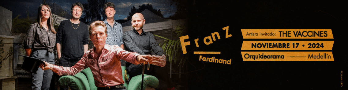 image 321 - Franz Ferdinand y The Vaccines en concierto en Medellin