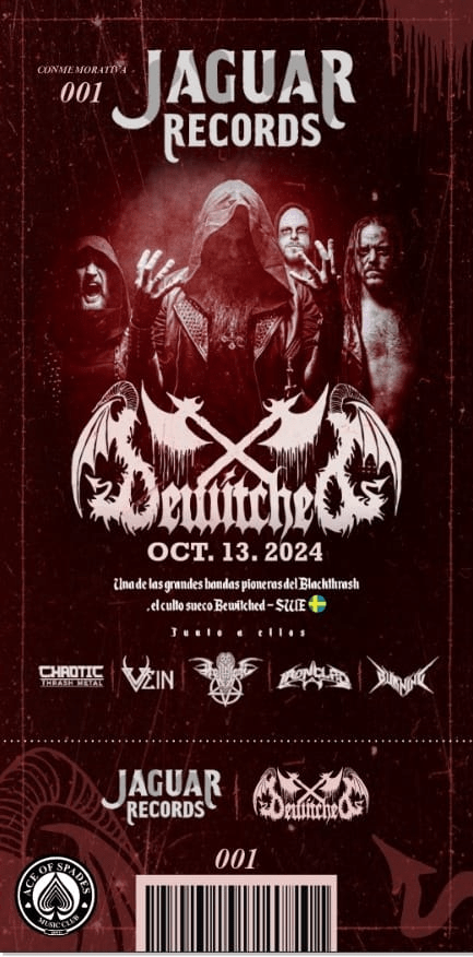 image 367 - EL LEGADO DE JAGUAR RECORDS CONTINUA CON BEWITCHED EN CONCIERTO