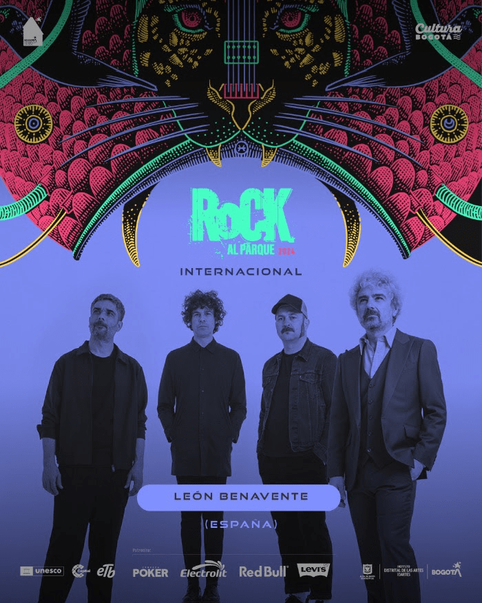 León Benavente llega a Rock al Parque, el festival más importante de Suramérica por primera vez image 398 - León Benavente llega a Rock al Parque, el festival más importante de Suramérica por primera vez