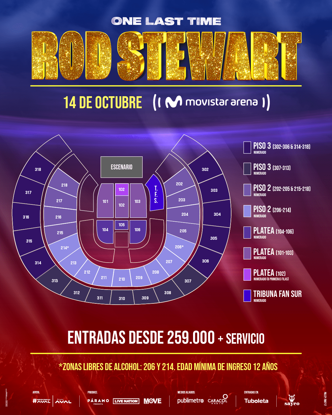 image 415 - ROD STEWART ANUNCIA SU PRIMER CONCIERTO EN COLOMBIA CON LA GIRA "ONE LAST TIME" 2025