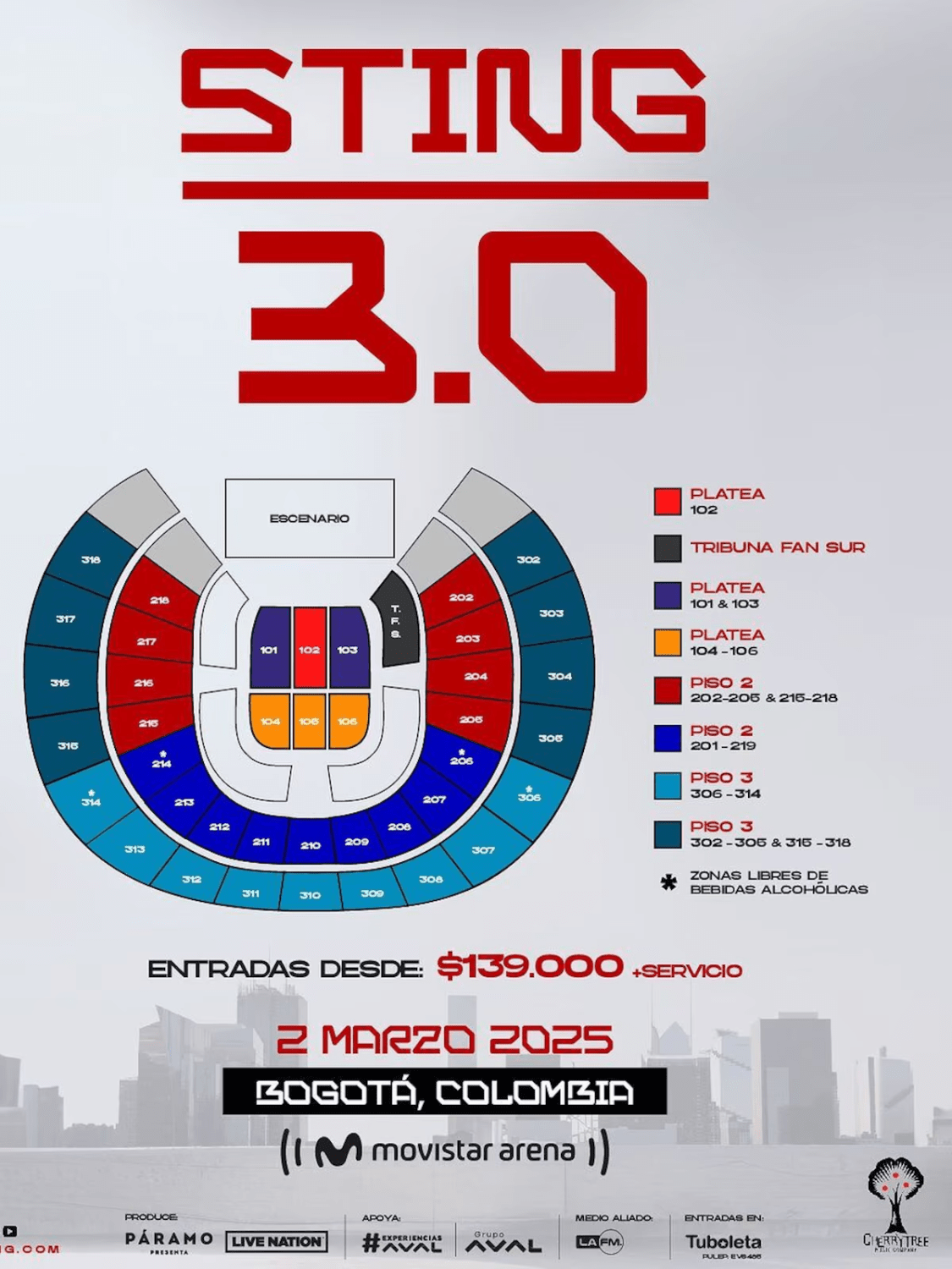 Sting en Colombia en 2025 image 424 1125x1500 - Sting en Colombia en 2025