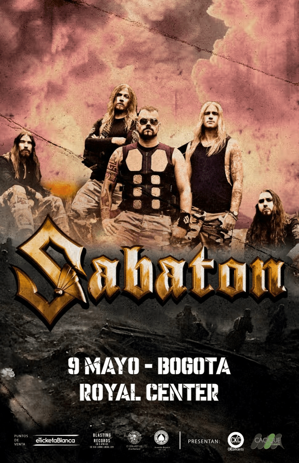 image 471 - EL HEAVY METAL DE SABATON REGRESA A COLOMBIA