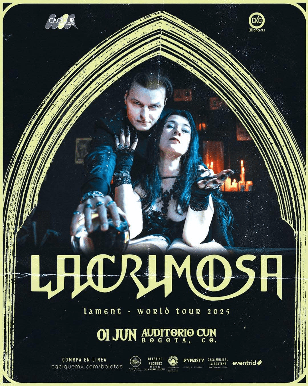 image 473 - Lacrimosa regresa a Bogot&aacute; con su Lament World Tour2025