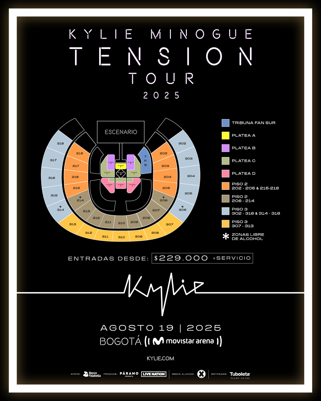 image 495 - Kylie Minogue llega a Bogot&aacute; en su exitosa gira mundial