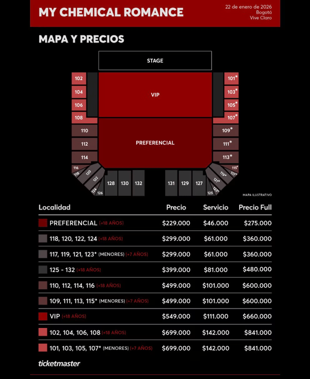 image 562 - My Chemical Romance, una banda ic&oacute;nica del rock alternativo