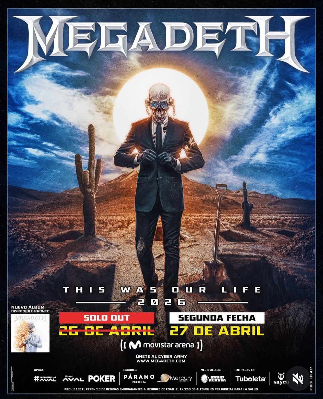 image 605 - Megadeth Regresa a Colombia en su Gira de Despedida