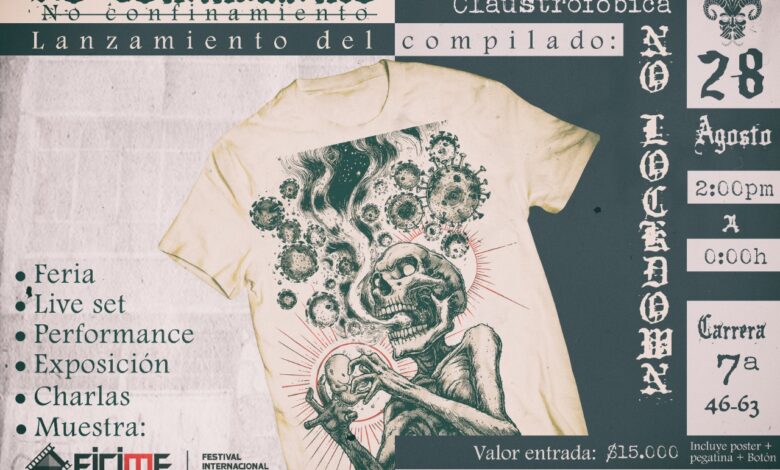 El no confinamiento del Metal en 2020. Lanzamiento compilado No Lockdown. 1