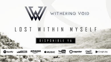 withering void lost within myself 390x220 - WITHERING VOID presenta su nuevo sencillo "Lost Within Myself"
